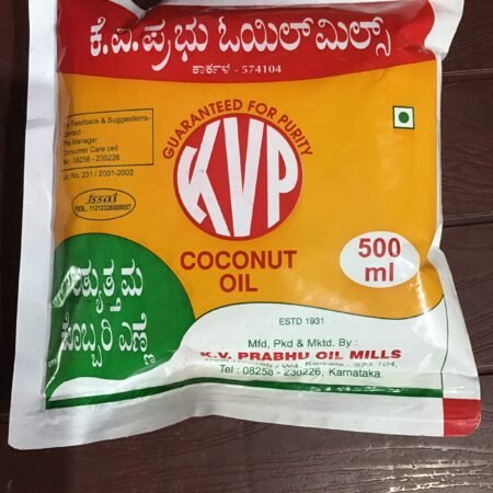 Kvp Coconut Oil Pouch 500Ml