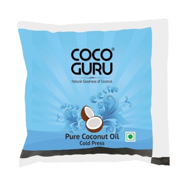 Cocoguru Cold Pressed Coconut Oil 500Ml Pouch