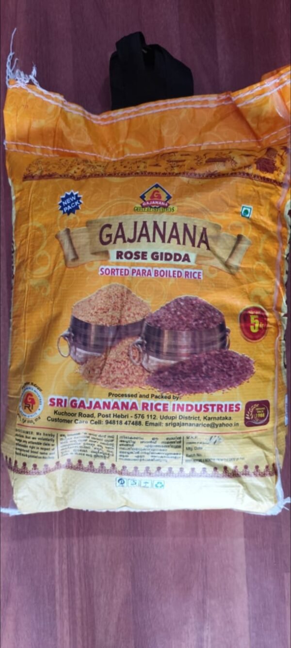 Gajanana Red/Kuchalakki Boiled Rice -5KG